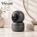 Vriiogds™ PawView 2K Indoor Pet Camera – Wi-Fi Pan/Tilt Home Pet Monitor with Two-Way Audio, Night View & Privacy Cover